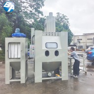 臺車轉(zhuǎn)盤式自動噴砂機(jī)