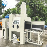 臺車轉(zhuǎn)盤自動噴砂機(jī)
