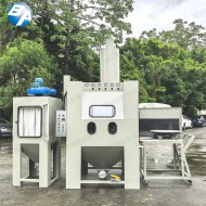 臺車轉(zhuǎn)盤式噴砂機(jī)