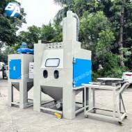 臺車轉(zhuǎn)盤式自動噴砂機(jī)