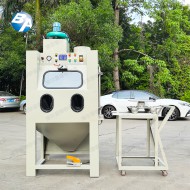濕式臺車轉(zhuǎn)盤式噴砂機