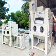 濕式臺車轉(zhuǎn)盤式噴砂機