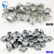 鋁合金發(fā)動機(jī)配件噴砂